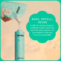 Amika The Kure Repair Shampoo And Conditioner 16oz Refill Duo ($88 Value) -Bumble Sale Store amika kure Shampoo 16oz Refill c98ecd6e bc84 4ba9 a60d fdef817704aa