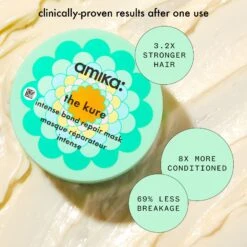Amika The Kure Intense Bond Repair Mask - 16oz 13 Amika The Kure Intense Bond Repair Mask - 16oz -Bumble Sale Store amika kure intense bond repair mask info
