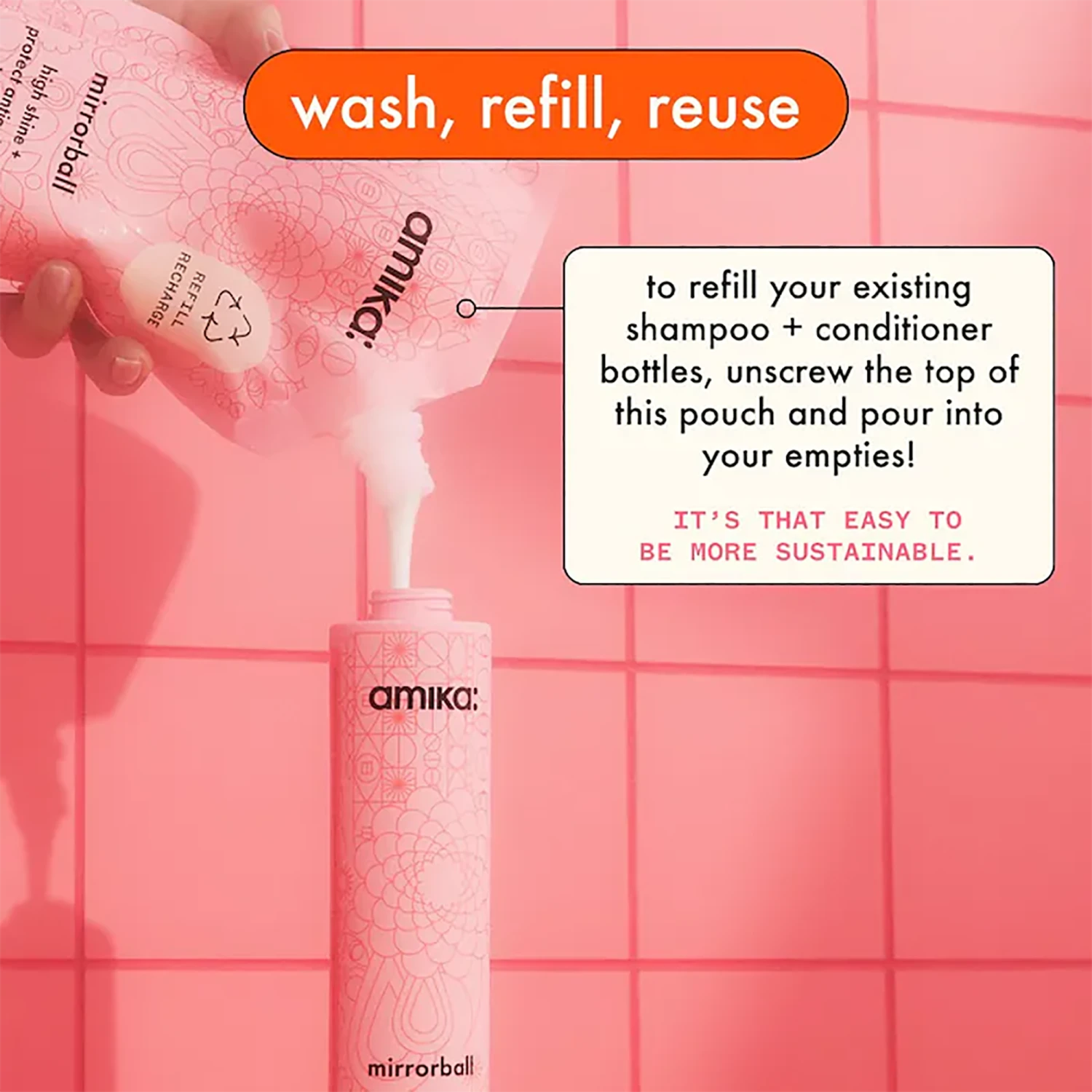Amika Mirrorball Conditioner - 9.2oz 6 Amika Mirrorball Conditioner - 9.2oz - Image 4