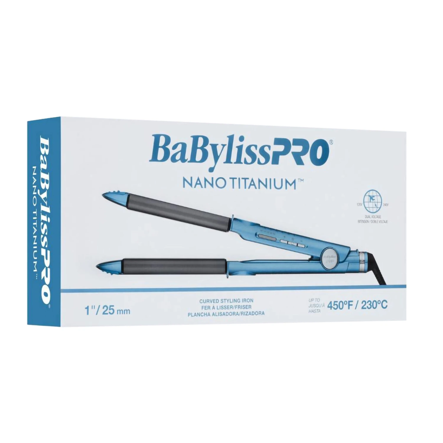 Babylisspro Nano Titanium Curved U-Styling Iron - Item No. BNT4061UC 4 Babylisspro Nano Titanium Curved U-Styling Iron - Item No. BNT4061UC - Image 2