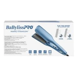 Babylisspro Nano Titanium Ionic Deep Waver - Item No. BNTDW01UC -Bumble Sale Store babyliss BNTDW01UC 4