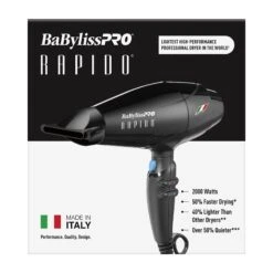 Babylisspro Rapido Dryer - Item No. BRAP1 11 Babylisspro Rapido Dryer - Item No. BRAP1 -Bumble Sale Store babyliss BRAP1 1