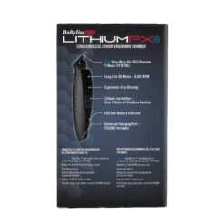 Babylisspro LithiumFX Limited Edition Cord/Cordless Lithium Ergonomic Trimmer - Item No. FX773NMB -Bumble Sale Store babyliss FX773NMB 4