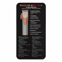 Babylisspro RoseFX+ All Metal Clipper - Item No. FX870NRG -Bumble Sale Store babyliss FX870NRG 3
