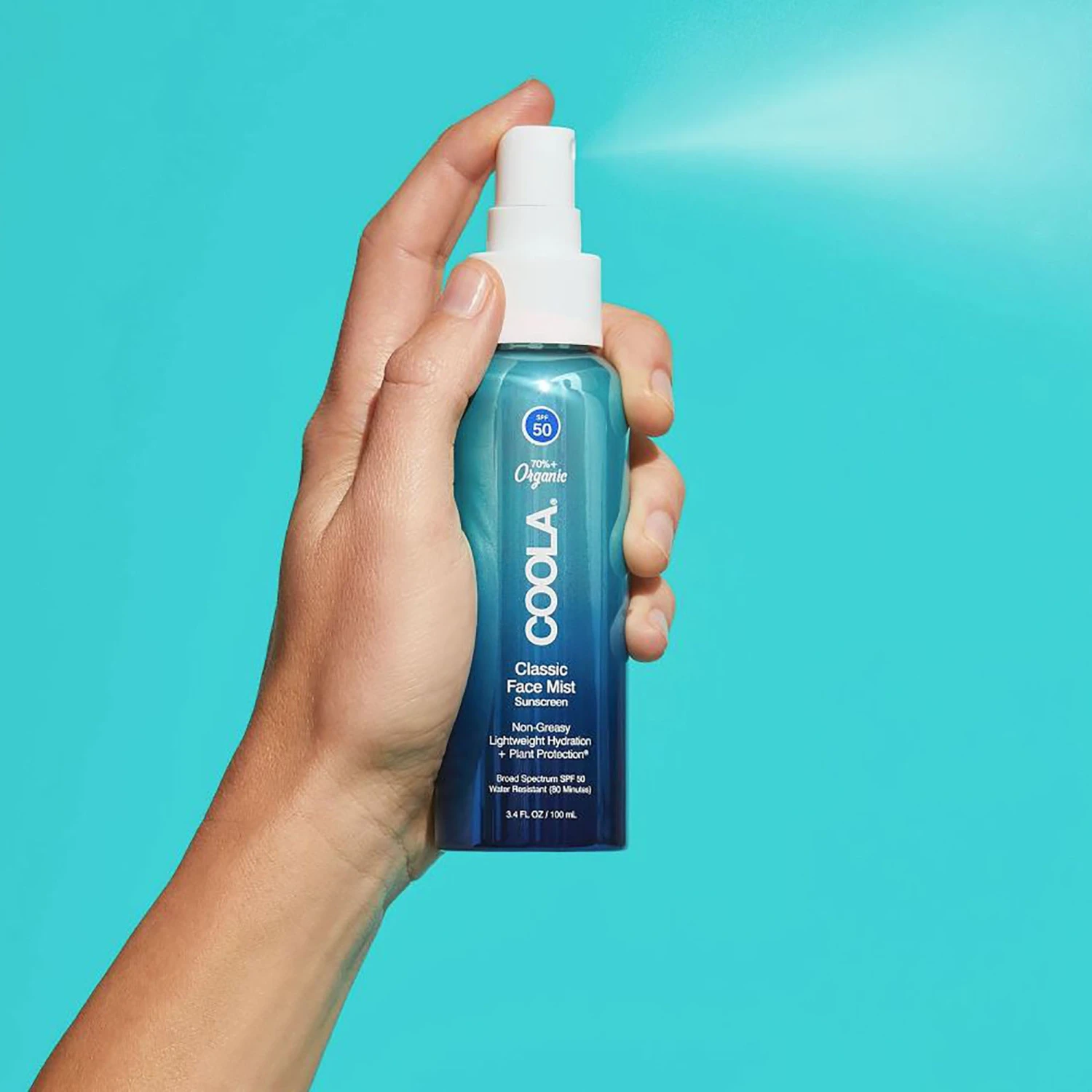 COOLA Suncare Classic Face Sunscreen Mist SPF 50 4 COOLA Suncare Classic Face Sunscreen Mist SPF 50 - Image 2