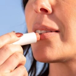 COOLA Suncare Mineral Liplux Organic Tinted Lip Balm Sunscreen SPF 30 - Nude Beach -Bumble Sale Store coola tinted lip balm nude beach2 4