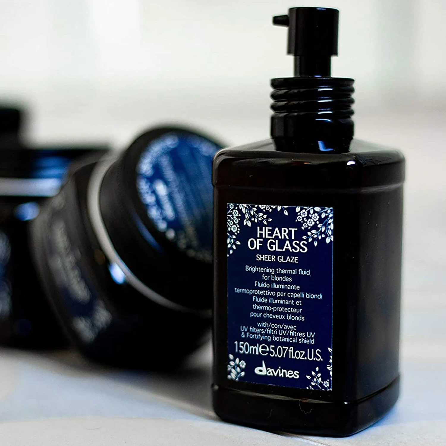 Davines Heart Of Glass Sheer Glaze Serum 6 Davines Heart Of Glass Sheer Glaze Serum - Image 4