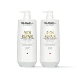 Goldwell Dualsenses Rich Repair Restoring Shampoo & Conditioner Duo - Liter ($85 Value)