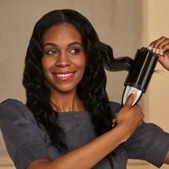 Hot Tools Nano Ceramic Tourmaline Deep Waver -Bumble Sale Store hottools nano Ceramic deep waver4