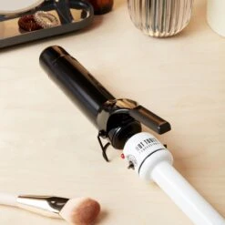Hot Tools 1 1/2" Nano Ceramic Curling Iron 8 Hot Tools 1 1/2" Nano Ceramic Curling Iron -Bumble Sale Store hottools nano ceramic curling iron black white 1 1.2inch3