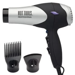 Hot Tools Turbo Salon Dryer - Black/Silver -Bumble Sale Store hottools turbo salon dryer blacksilver2