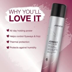 Joico JoiMist Protective Finishing Spray Medium 5 Joico JoiMist Protective Finishing Spray Medium -Bumble Sale Store joico joimist medium2