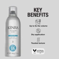 Kenra Professional Dry Volume Burst 3 - 7.5oz 8 Kenra Professional Dry Volume Burst 3 - 7.5oz -Bumble Sale Store kenra dry volume burst 3 7oz2
