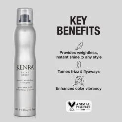 Kenra Professional Shine Spray - 5.5oz -Bumble Sale Store kenra shine spray 5oz2