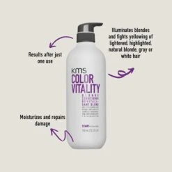 KMS Colorvitality Blonde Shampoo & Conditioner Duo - 25 Oz ($99.50 Value) 7 KMS Colorvitality Blonde Shampoo & Conditioner Duo - 25 Oz ($99.50 Value) -Bumble Sale Store kms cv blonde shampoo conditioner 25oz