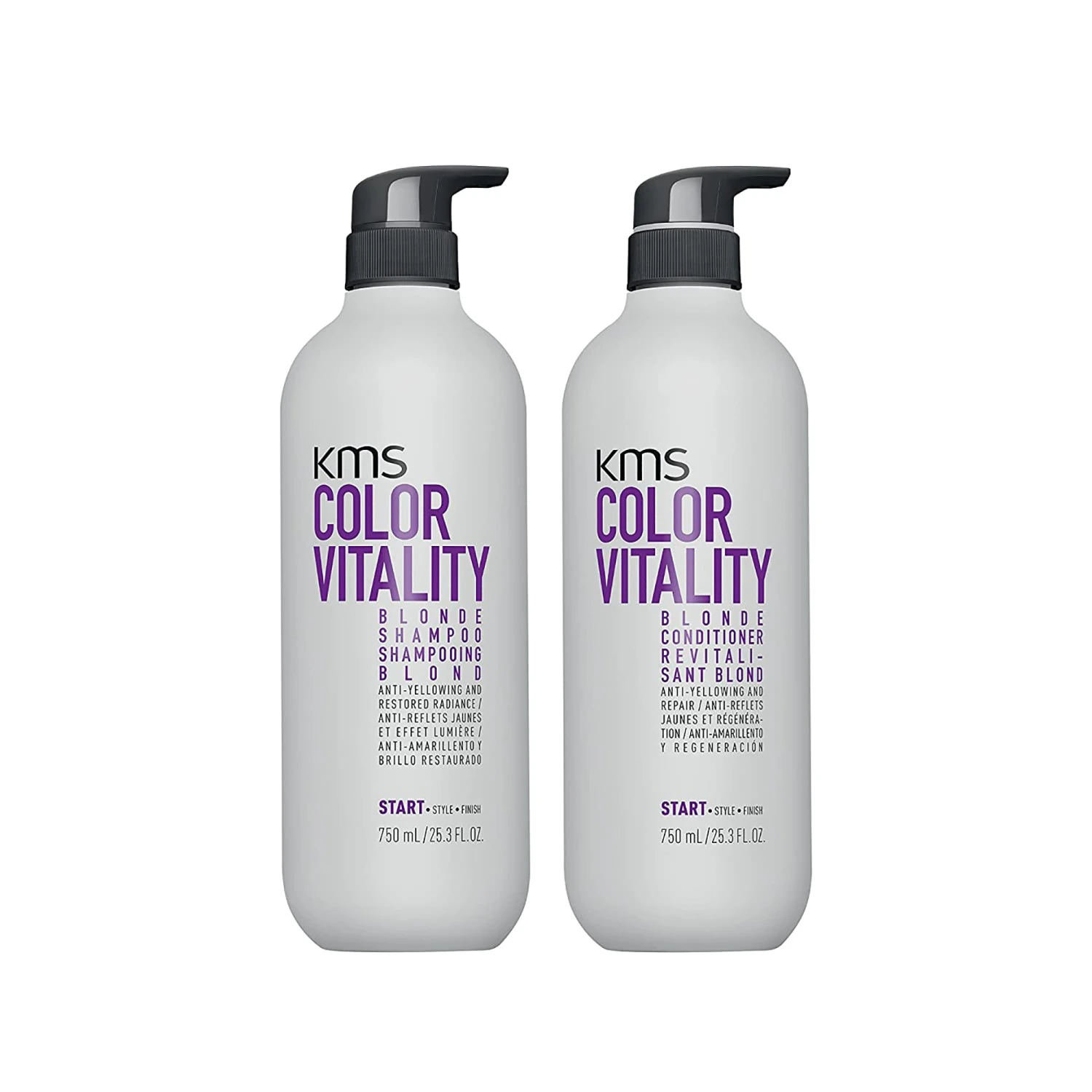 KMS Colorvitality Blonde Shampoo & Conditioner Duo - 25 Oz ($99.50 Value) 3 KMS Colorvitality Blonde Shampoo & Conditioner Duo - 25 Oz ($99.50 Value)