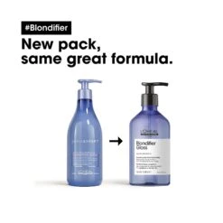 L'Oreal Serie Expert Blondifier Gloss Shampoo - 16oz -Bumble Sale Store loreal blondifier shampoo 3