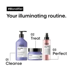 L'Oreal Serie Expert Blondifier Gloss Shampoo - 16oz -Bumble Sale Store loreal blondifier shampoo 6