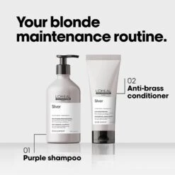 L'Oreal Serie Expert Silver Purple Shampoo - 16oz -Bumble Sale Store loreal silver shampoo 5