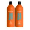 Matrix Mega Sleek Shampoo And Conditioner Liter Duo ($72 Value)