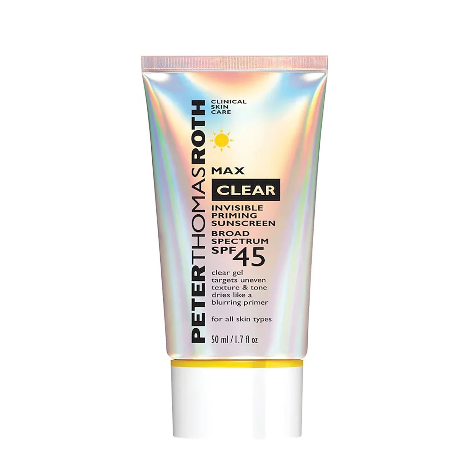 Peter Thomas Roth Max Clear Invisible Priming Sunscreen Broad Spectrum SPF 45 3 Peter Thomas Roth Max Clear Invisible Priming Sunscreen Broad Spectrum SPF 45