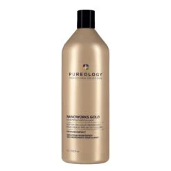 Pureology Nanoworks Gold Conditioner 17 Pureology Nanoworks Gold Conditioner -Bumble Sale Store pureology nanoworks gold conditioner 33oz
