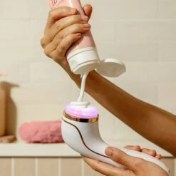 ReVive Lux Sonique Cleanser Anti-Aging & Acne -Bumble Sale Store reVive Lux Sonique CleansingBrush Acne AntiAging LightTherapy Lifestyle 2