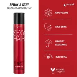 Sexy Hair Big SexyHair Spray & Stay Intense Hold Hairspray -Bumble Sale Store sexyhair big spray and stay2