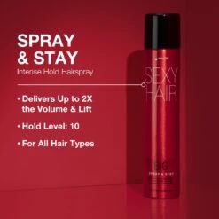 Sexy Hair Big SexyHair Spray & Stay Intense Hold Hairspray -Bumble Sale Store sexyhair big spray and stay 2