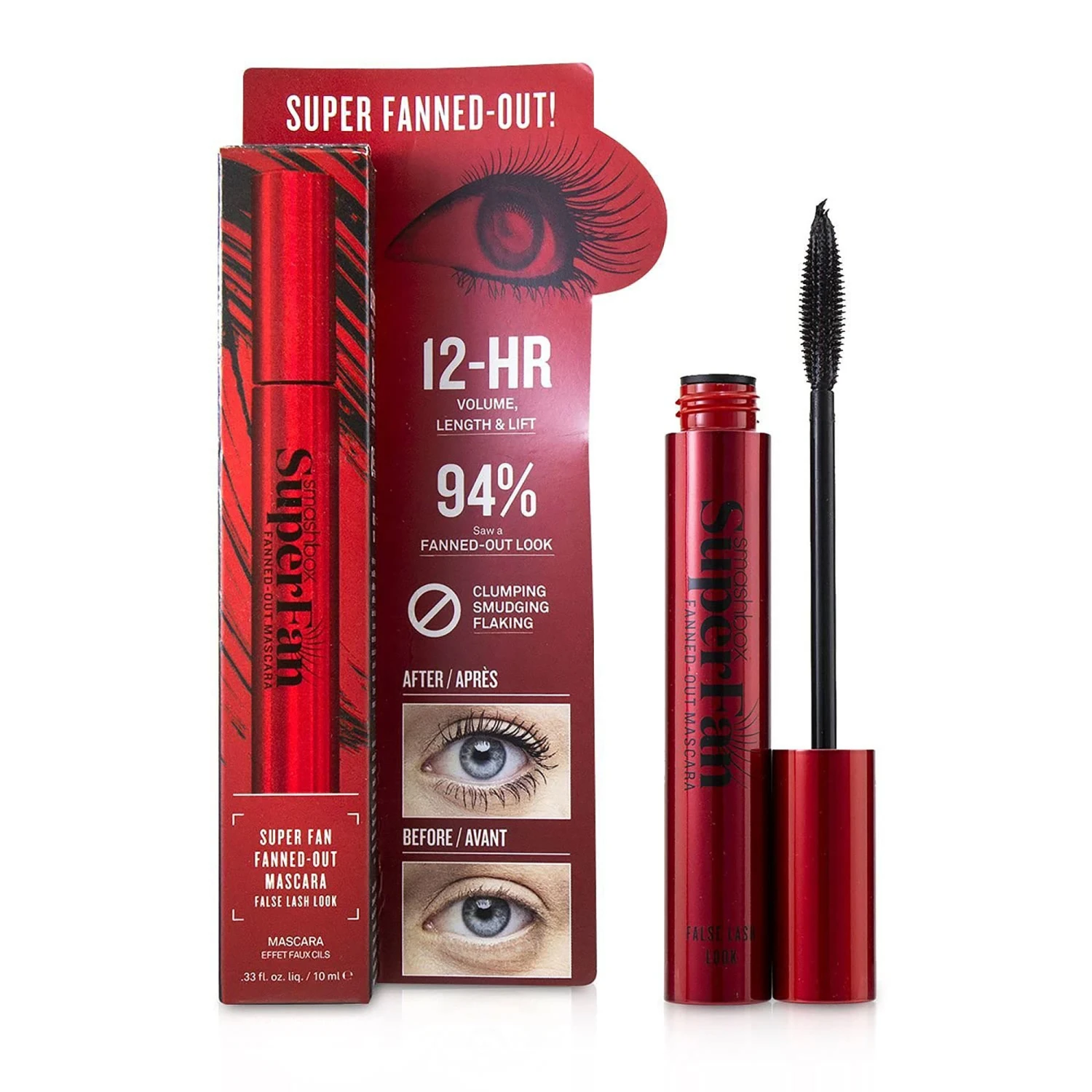 Smashbox Super Fan Lash Lengthening Mascara 4 Smashbox Super Fan Lash Lengthening Mascara - Image 2