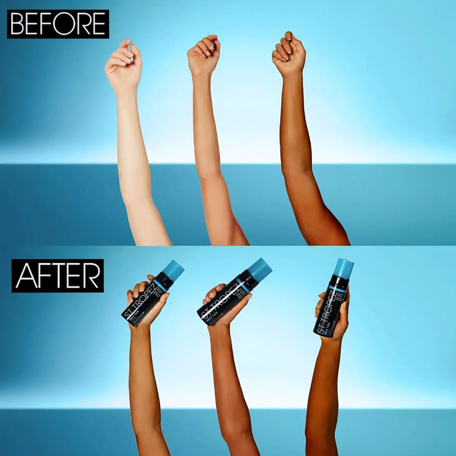 St. Tropez Self Tan Dark Mousse 4 St. Tropez Self Tan Dark Mousse - Image 2