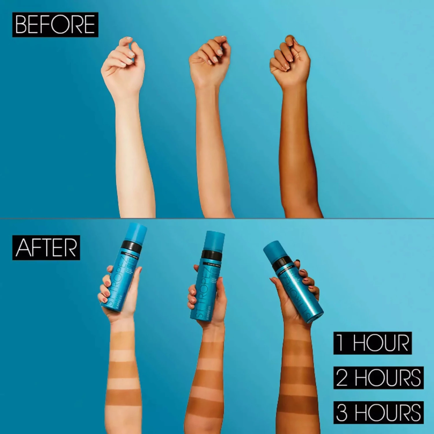 St. Tropez Self Tan Express Mousse 5 St. Tropez Self Tan Express Mousse - Image 3