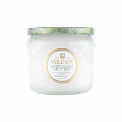 Voluspa Maison Blanc Petite Glass Jar Candle With Lid 22 Voluspa Maison Blanc Petite Glass Jar Candle With Lid -Bumble Sale Store voluspa blanc petit glass jar 4oz moroccanmint