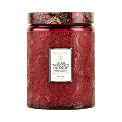 Voluspa Japonica Large Jar Candle 18oz -Bumble Sale Store voluspa large glass jar 18oz gojitaroccoorange