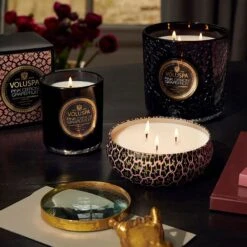 Voluspa Maison Noir Classic Candle -Bumble Sale Store voluspa noir classic candle 9oz pinkcitrongrapefruit2