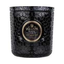 Voluspa Maison Noir Luxe Glass Jar Candle