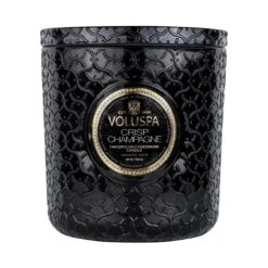 Voluspa Maison Noir Luxe Glass Jar Candle -Bumble Sale Store voluspa noir luxe candle 30oz crispchapagne