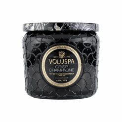 Voluspa Mason Noir Petite Glass Jar Candle With Lid -Bumble Sale Store voluspa noir petit glass candle jar 4oz crispchapagne