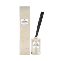 Voluspa Vermeil Fragrant Oil & Rattan Diffuser 32 Voluspa Vermeil Fragrant Oil & Rattan Diffuser -Bumble Sale Store voluspa vermeil rattan reed diffuser coconutpapaya