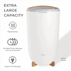 Zadro Ultra Large Luxury Towel Warmer -Bumble Sale Store zadro luxury towel warmer white3